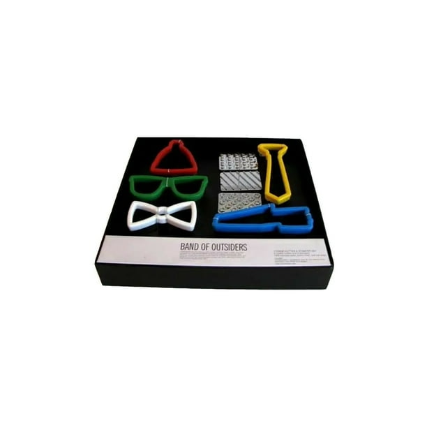 Choice of Sizes Bow Tie Glove Sunglasses Glasses Cookie Cutters: Mustache Choice of Sizes Bow Tie Glove Sunglasses Glasses Cookie Cutters: Mustache